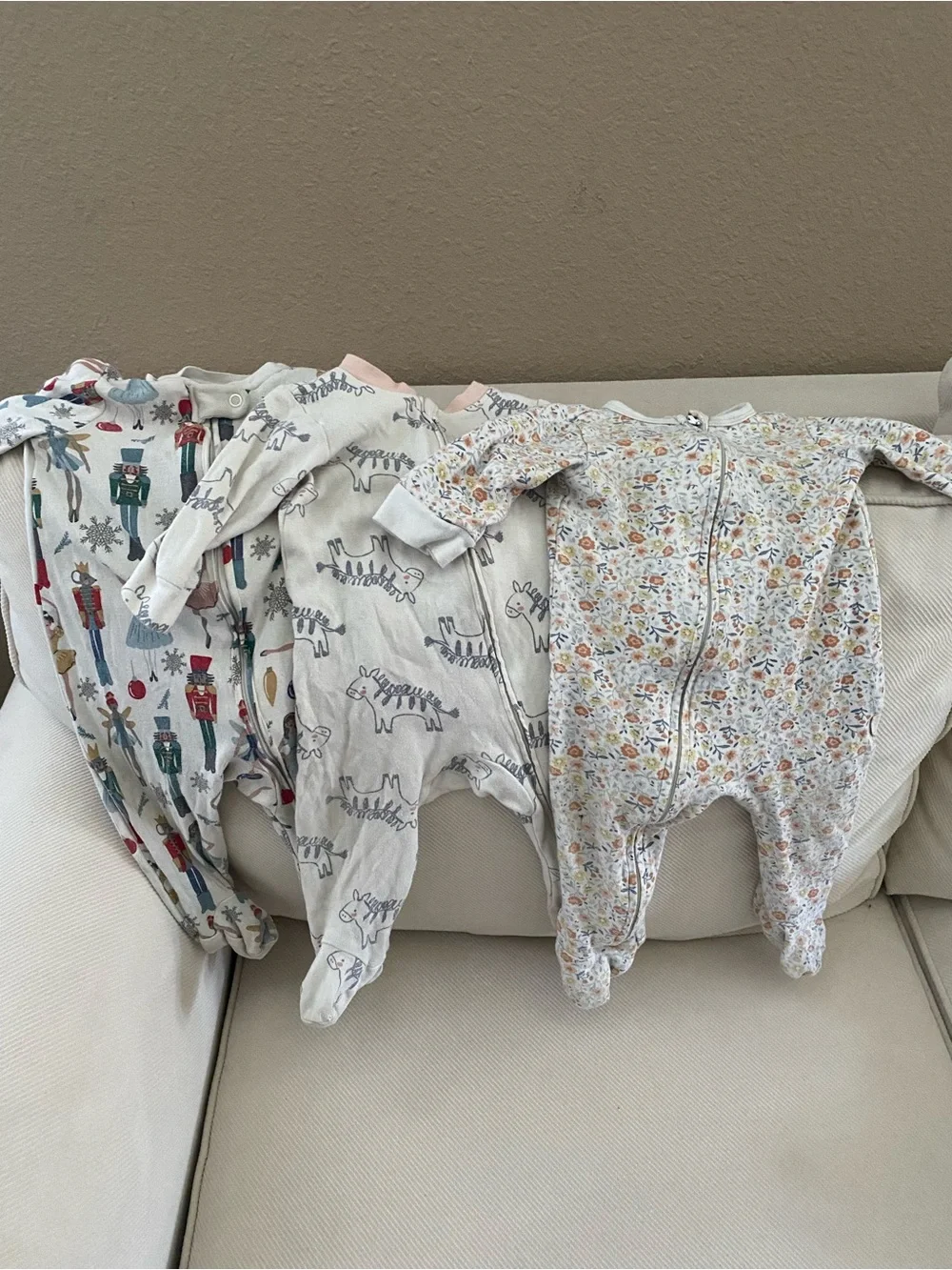 10 Assorted 5M- 9M Cotton Onesies